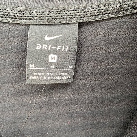 Nike Mizzou Jacket Womens Medium Black Dri Fit Pro Warm 1/4 Zip Tigers MU NWT - Picture 6 of 10